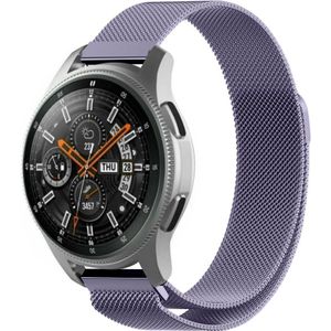 Strap-it Samsung Galaxy Watch Milanese band 46mm (lichtpaars)