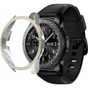 Strap-it Samsung Galaxy Watch 46mm Diamond PC hard case (zilver)