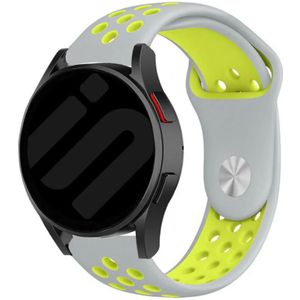 Strap-it Suunto 9 Peak Pro sport band (grijs/geel)