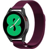 Strap-it Samsung Galaxy Watch 4 - 40mm Milanese band (paars)
