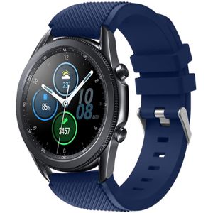 Strap-it Samsung Galaxy Watch 3 45mm siliconen bandje (donkerblauw)