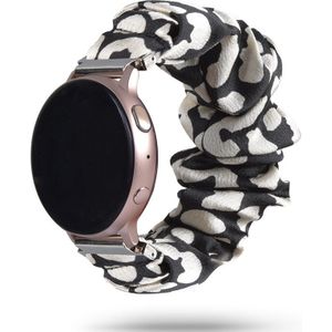 Strap-it Samsung Galaxy Watch 6 Classic 47mm Scrunchie bandje (gevlekt)