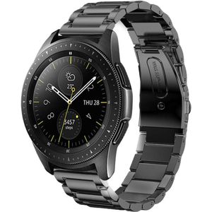 Strap-it Samsung Galaxy Watch 42mm titanium bandje (grafiet)