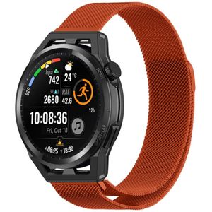 Strap-it Huawei Watch GT Milanese band (oranje)