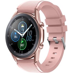 Strap-it Samsung Galaxy Watch 3 45mm siliconen bandje (roze)
