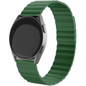 Samsung Gear S3 magnetisch siliconen bandje (groen)