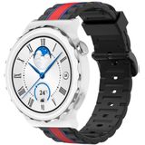 Strap-it Huawei Watch GT 3 Pro 43mm Special Edition band (zwart/rood)