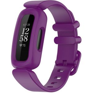 Strap-it Fitbit Ace 3 siliconen bandje (paars)