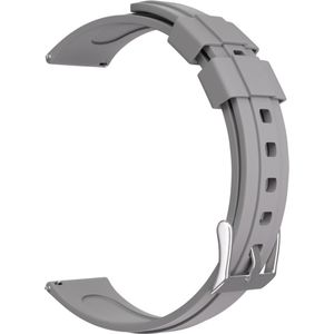 Strap-it Siliconen horlogeband 14mm universeel (grijs)