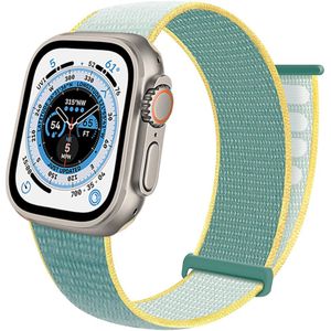 Strap-it Apple Watch Ultra nylon loop bandje (sunshine)