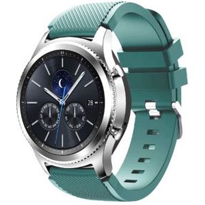 Strap-it Samsung Gear S3 silicone band (dennengroen)