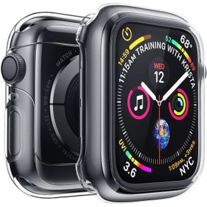Strap-it Apple Watch Series 4/5/6/SE TPU case (transparant)
