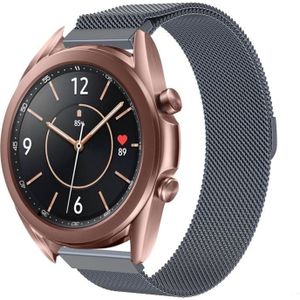 Strap-it Samsung Galaxy Watch 3 Milanese band 41mm (space grey)