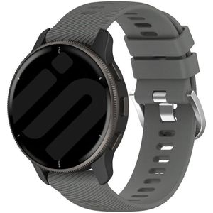 Strap-it Coros Apex 42mm siliconen bandje (donkergrijs)