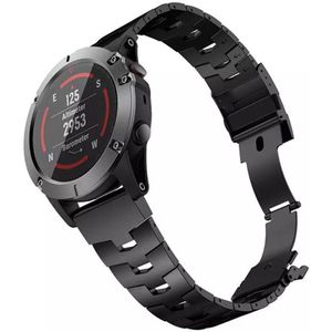 Garmin Fenix 7x titanium bandje (zwart)