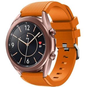 Strap-it Samsung Galaxy Watch 3 41mm silicone band (oranje)