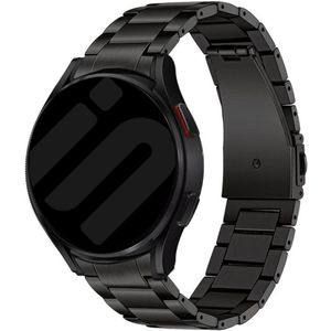 Strap-it Samsung Galaxy Watch 6 - 40mm titanium bandje (zwart)