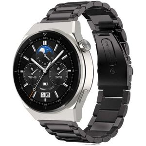 Strap-it Huawei Watch GT 3 Pro 46mm titanium bandje (zwart)