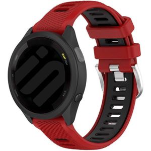 Strap-it Coros Apex 46mm sport gesp bandje (rood/zwart)