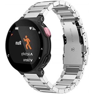 Strap-it Garmin Forerunner 735xt stalen bandje (zilver)