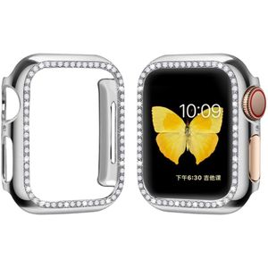 Strap-it Apple Watch Diamond PC hard case (zilver)