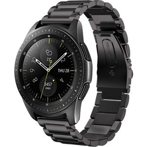Strap-it Samsung Galaxy Watch 42mm titanium bandje (zwart)