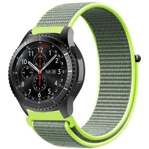 Strap-it Samsung Galaxy Watch 46mm nylon band (fluoriserend)