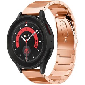 Strap-it Samsung Galaxy Watch 5 Pro metalen bandje (rosé goud)