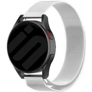 Strap-it Samsung Galaxy Watch 7 - 40mm Milanese band (zilver)