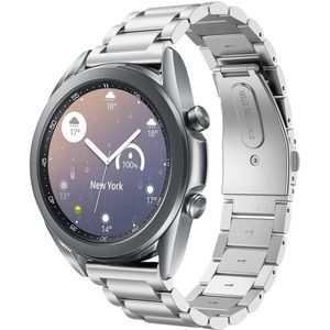 Strap-it Samsung Galaxy Watch 3 41mm titanium bandje (zilver)
