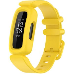 Strap-it Fitbit Ace 3 siliconen bandje (geel)