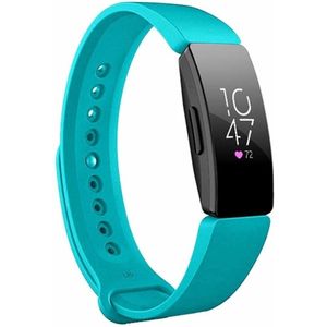 Strap-it Fitbit Inspire  silicone band (turquoise)