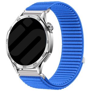 Strap-it Polar Vantage V3 wave nylon band (royaal blauw)