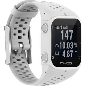 Polar M400 / M430 siliconen bandje (wit)