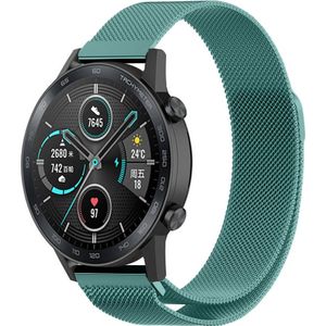 Strap-it Honor Magic Watch 2 Milanese band (groen)