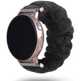 Strap-it Samsung Galaxy Watch 5 Pro Scrunchie bandje (zwart)