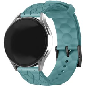 Strap-it Xiaomi Mi Watch silicone hexa band (grijsblauw)