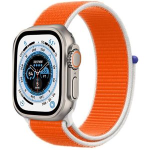 Strap-it Apple Watch Ultra nylon band (Nederland)