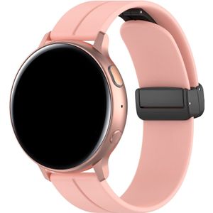 Strap-it Polar Ignite D-buckle siliconen bandje (roze)