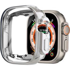 Strap-it Apple Watch Ultra TPU case (zilver)