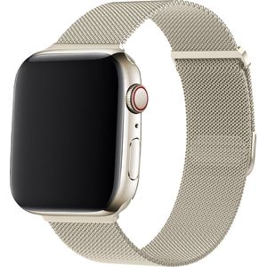 Strap-it Apple Watch Milanees bandje (sterrenlicht)