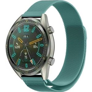 Strap-it Huawei Watch GT 2 Milanese band (groen)