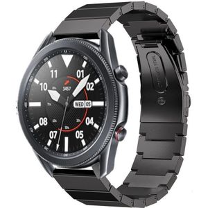 Strap-it Samsung Galaxy Watch 3 - 45mm metalen bandje (zwart)