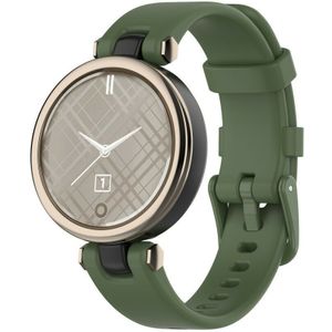 Strap-it Garmin Lily siliconen bandje (donkergroen)