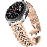 Strap-it Huawei Watch GT 3 46mm Jubilee stalen band (rosé goud)