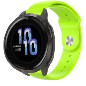 Strap-it Garmin Venu 2s sport bandje - 40mm - lime