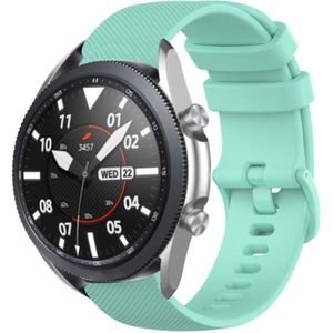 Strap-it Samsung Galaxy Watch 3 45mm luxe siliconen bandje (aqua)