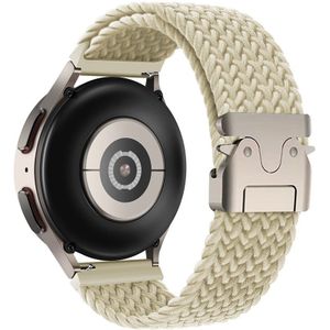 Strap-it Garmin Vivoactive 4s gevlochten band met P-buckle (sterrenlicht)