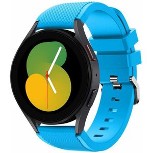 Strap-it Samsung Galaxy Watch 5 - 40mm siliconen bandje (blauw)