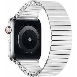Strap-it Apple Watch stalen rekband (zilver)